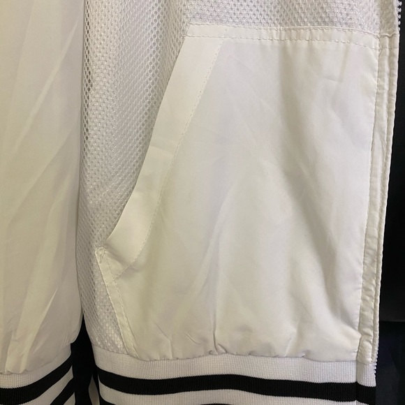 White Mesh Windbreaker - Picture 2 of 3